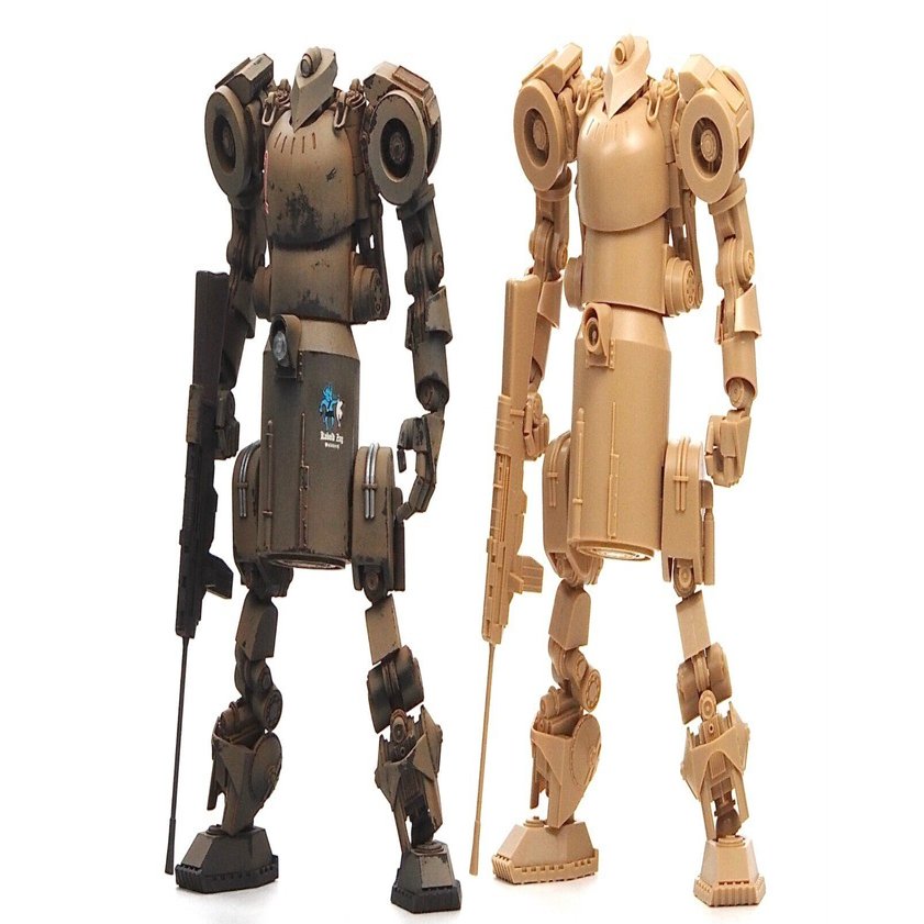 人型重機を全塗装で仕上げてみました｜キャビコ