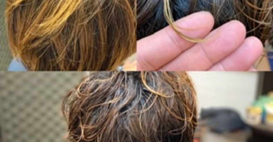 メッシュカラーでダメージレベルが違う髪のパーマのウェーブギャップを減らす方法 Toku Note