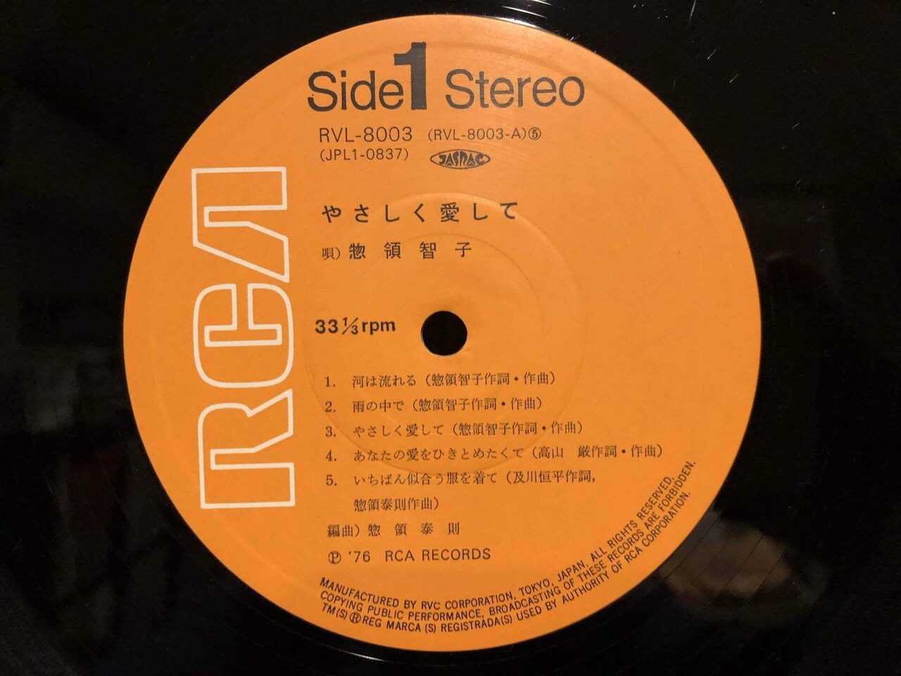 やさしく愛して／惣領智子 ('76)｜Takeshi Tada