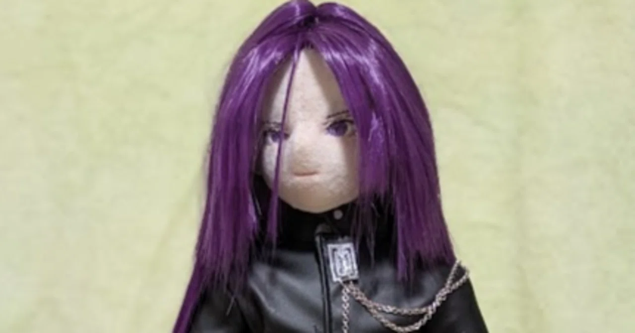 ドール風の自作ぬい｜杢✂