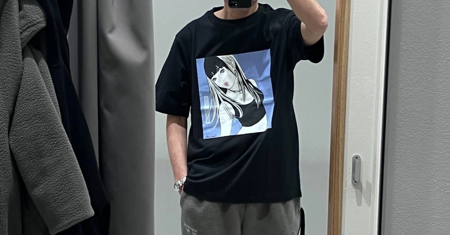 江口寿史×GU 限定Tシャツ。 江口寿史×GU コラボTシャツ（Lサイズ） -