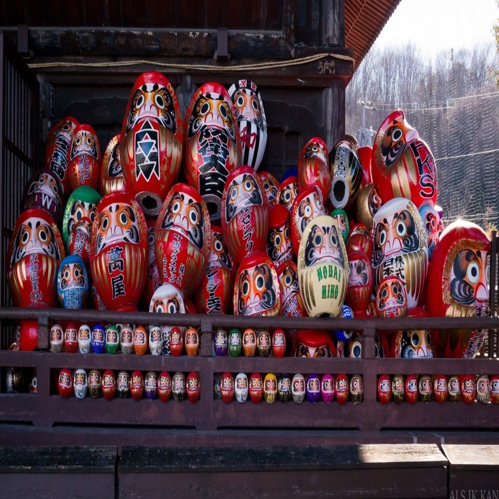 達磨絵馬神社奉納