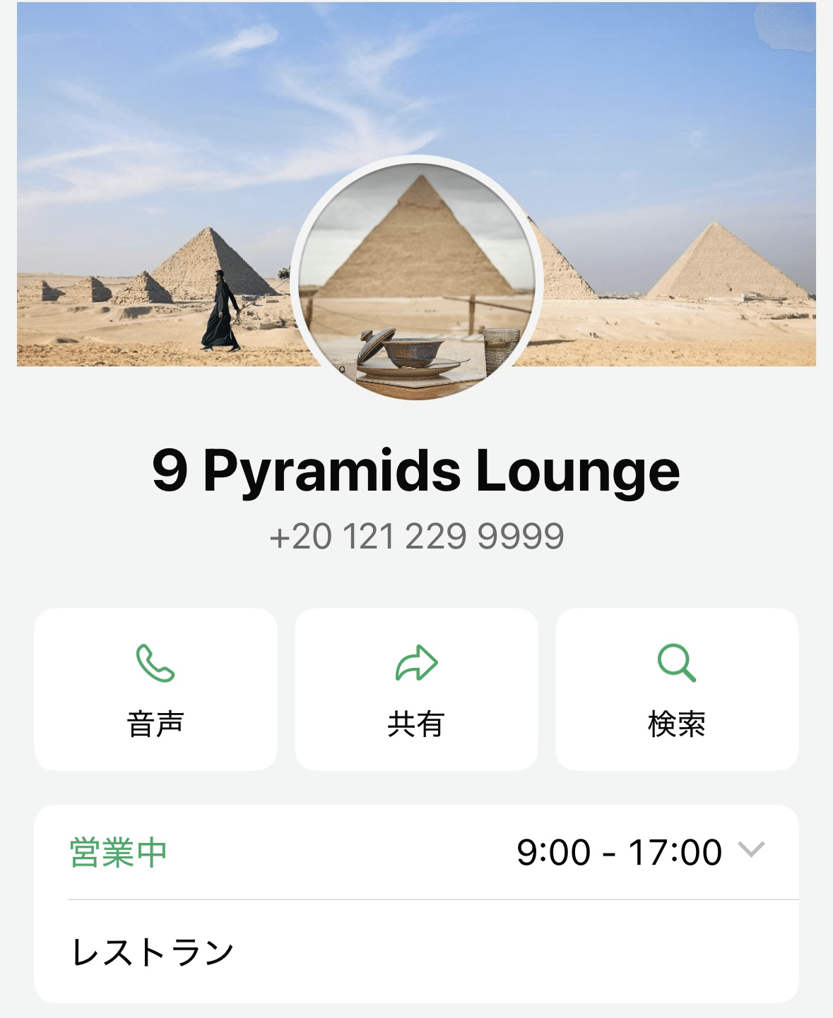 ピラミッドおすすめレストラン「9 pyramids lounge」予約方法・体験談