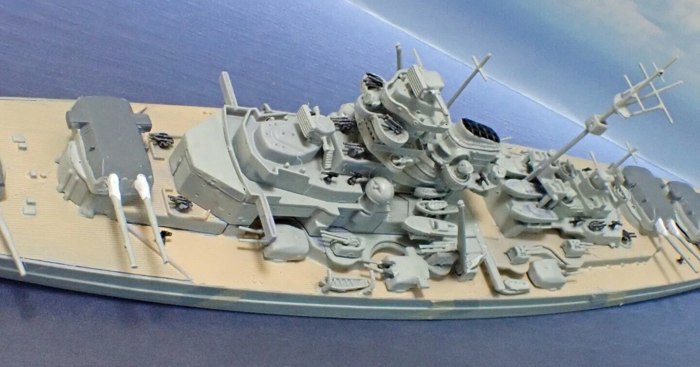 1/700ドイツ戦艦ビスマルク(アオシマ)完成|セるしうす 1/700ドイツ戦艦ビスマルク(アオシマ)完成|セるしうす