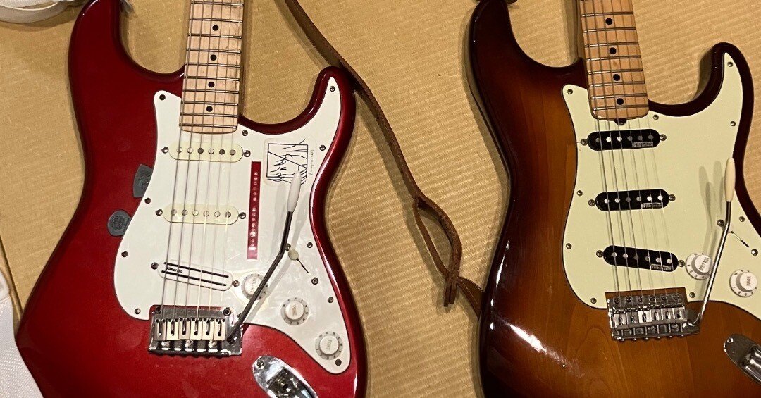 ジャパンヴィンテージのストラトが来たけどやっぱりうちのが好きかも