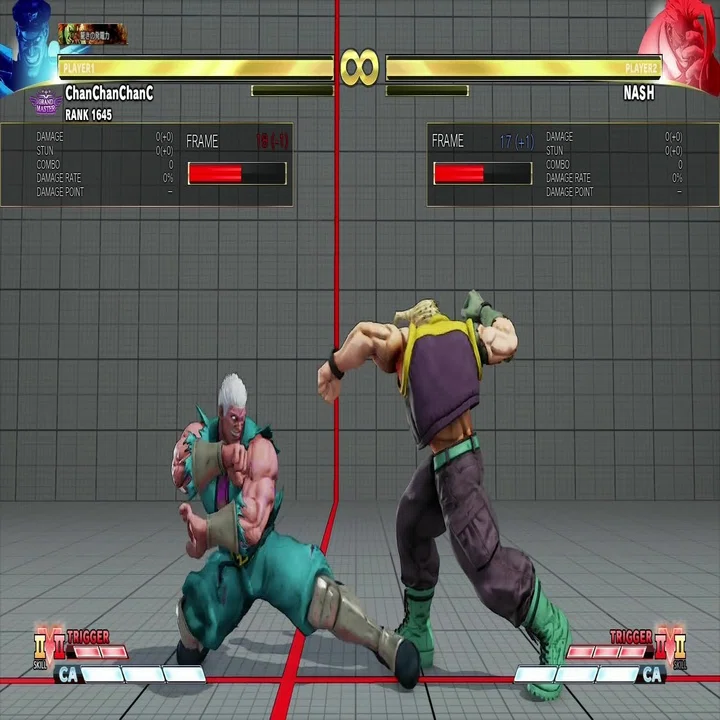 Sf5 19 12 23 ナッシュ対策考察1 基本技のフレーム ベガのキャラ対 Chan C Hanagumi Note