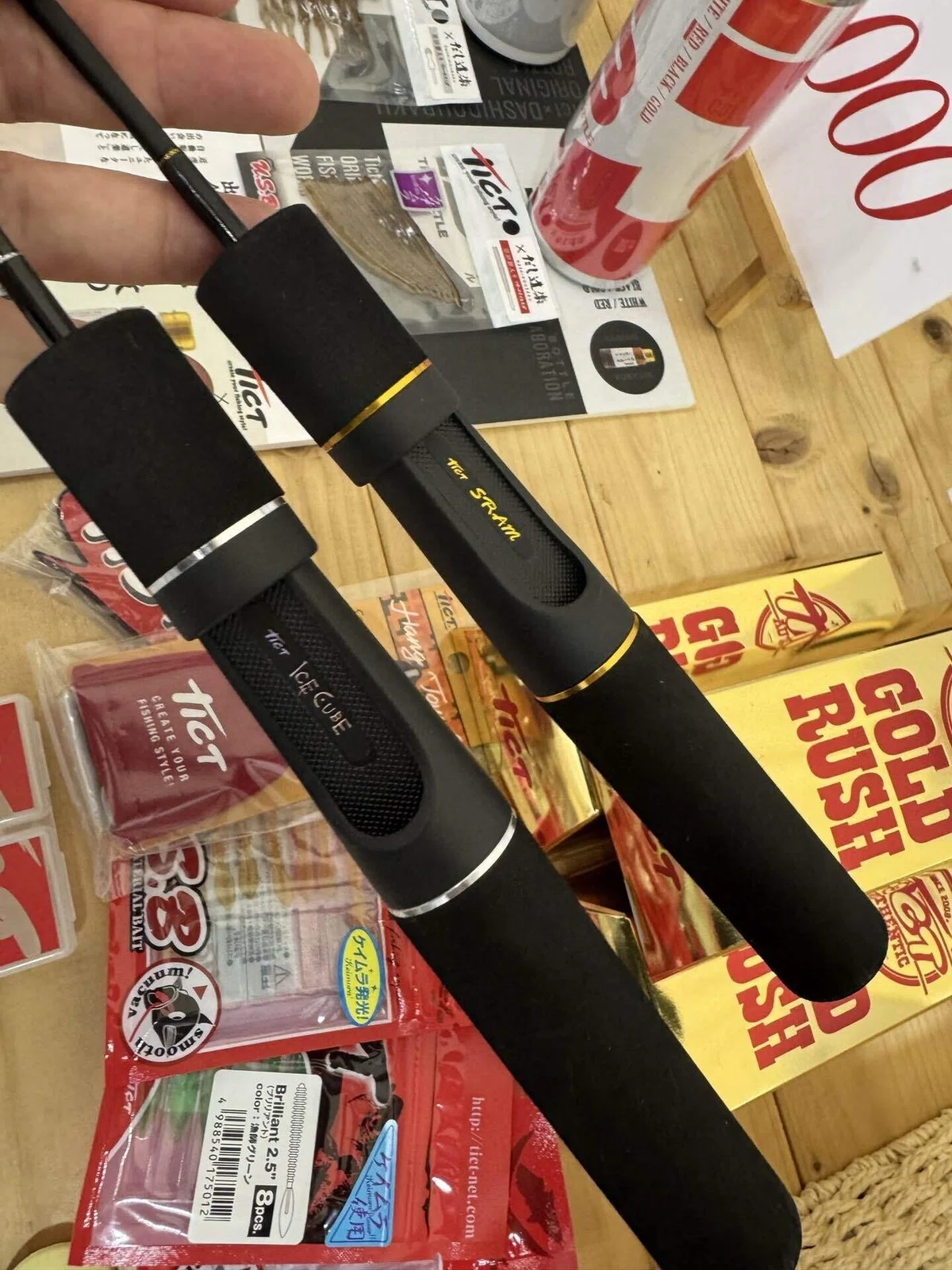 ティクト 鯵レンジャー つっぱしっ SRAM SP40 アジングロッド