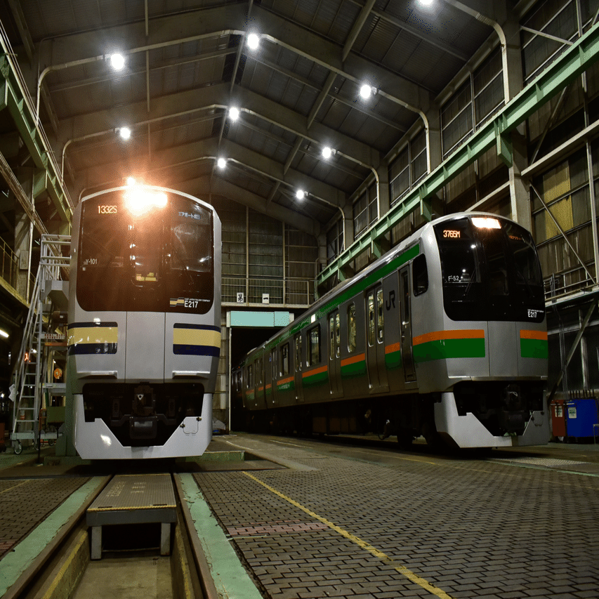 三味線（写真参照に）② 2025.1.25 「E217リバイバルシリーズ 旧カラー・湘南色コラボ撮影会2