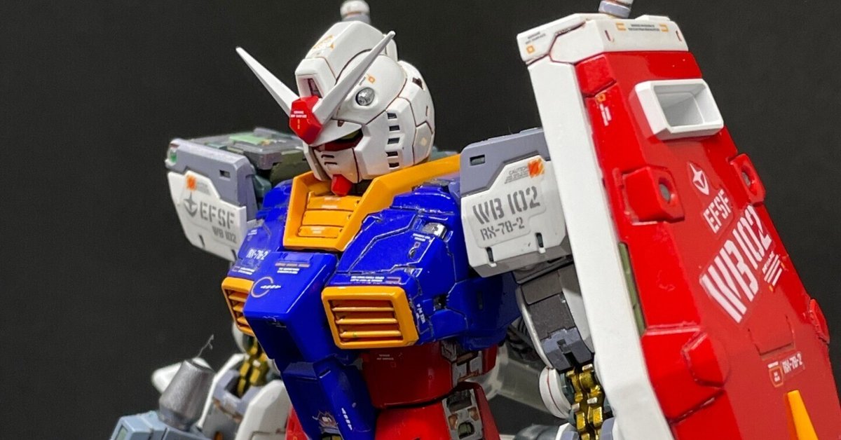 1/144RGガンダム2.0をつくってみた｜こねこなめこ