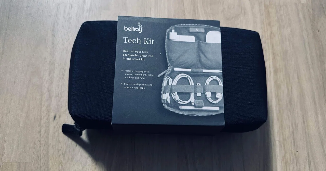 Review: Tech Kit (Bellroy)_至高のガジェットポーチ｜外資夫婦の日常