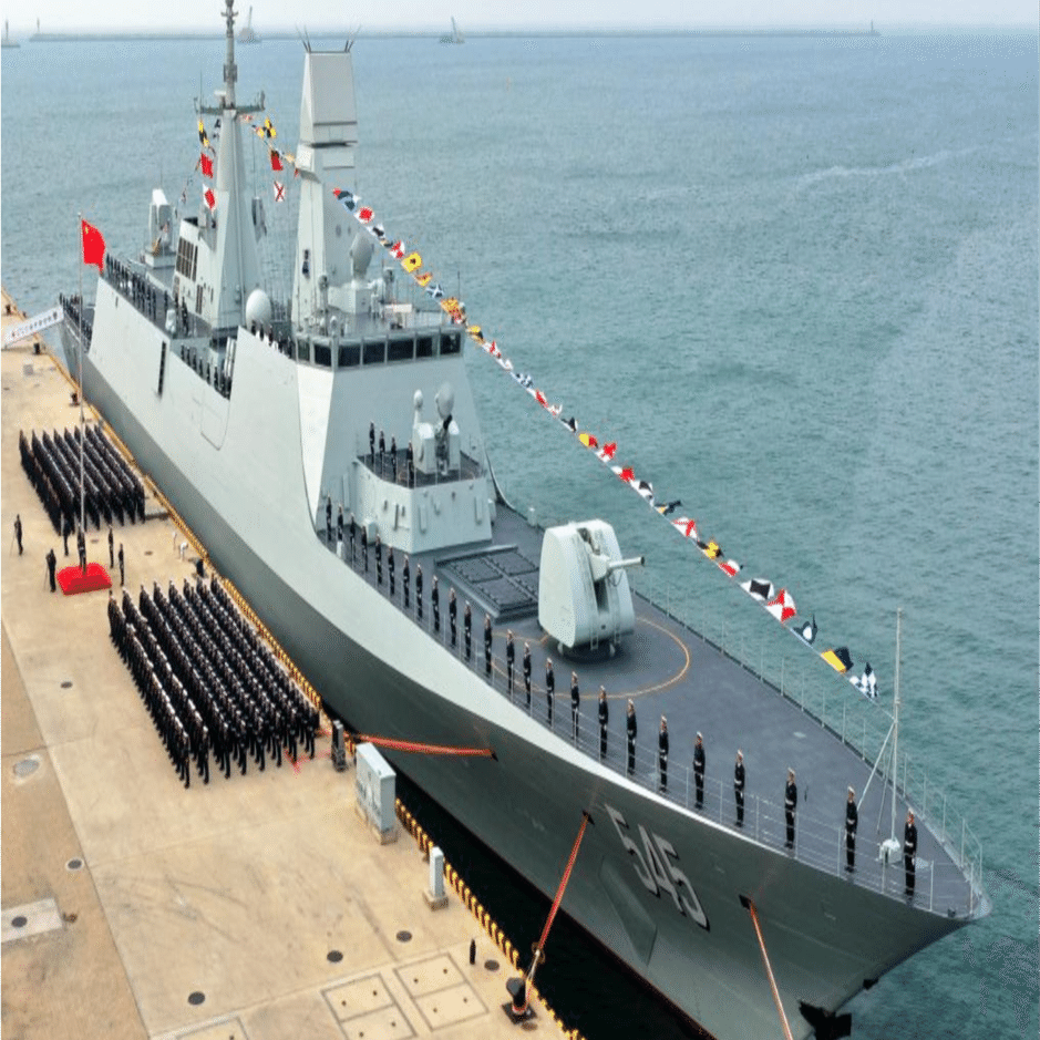 中国海軍新型フリゲート「江凱（ジャンカイ）Ⅲ」級の一番艦が就役