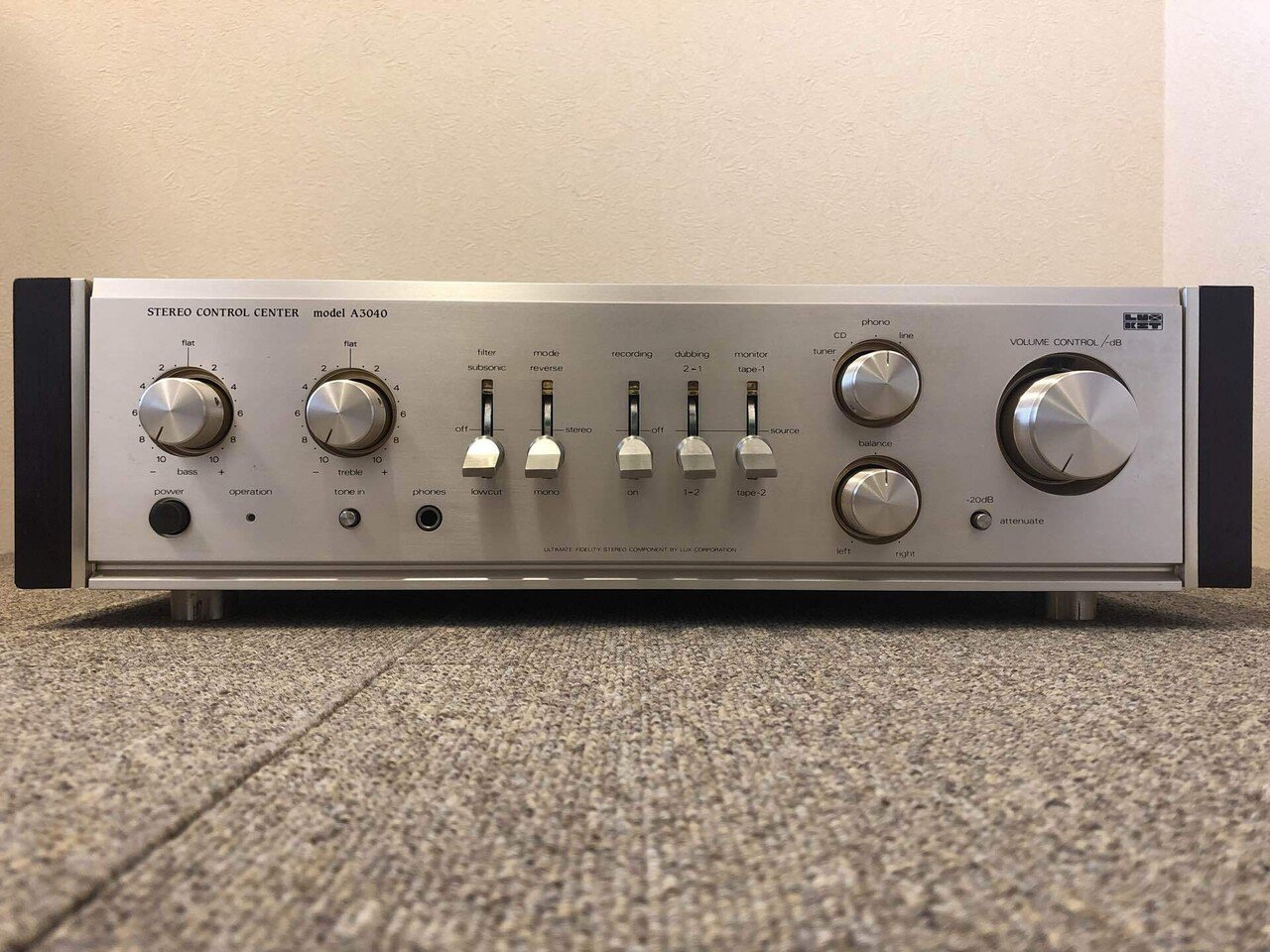 LUXKIT A220 コントロールアンプキット プリアンプ ラックスキット LUXKIT/LUXMAN A220の仕様 ラックスキット/ラックスマン