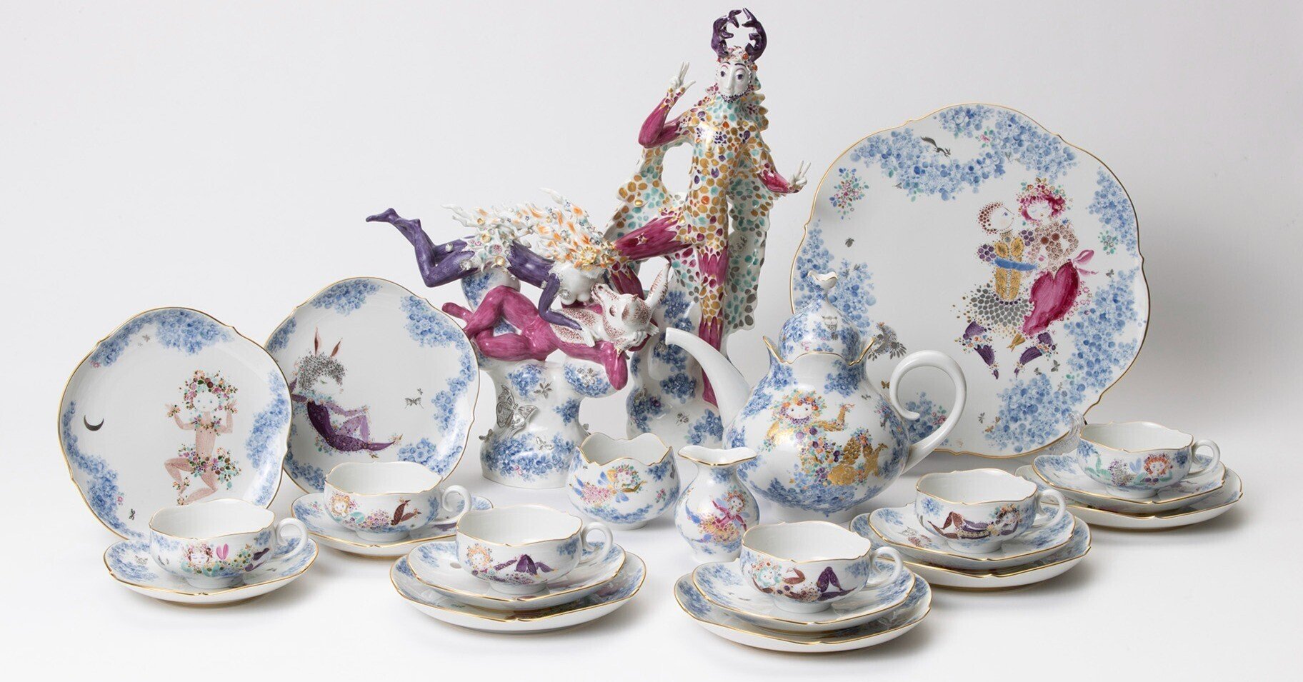 Meissen マイセン /※限定品 ルートヴィヒ・リヒター　レリーフ　陶板2 Meissen マイセン /※限定品 ルートヴィヒ・リヒター レリーフ 陶板2