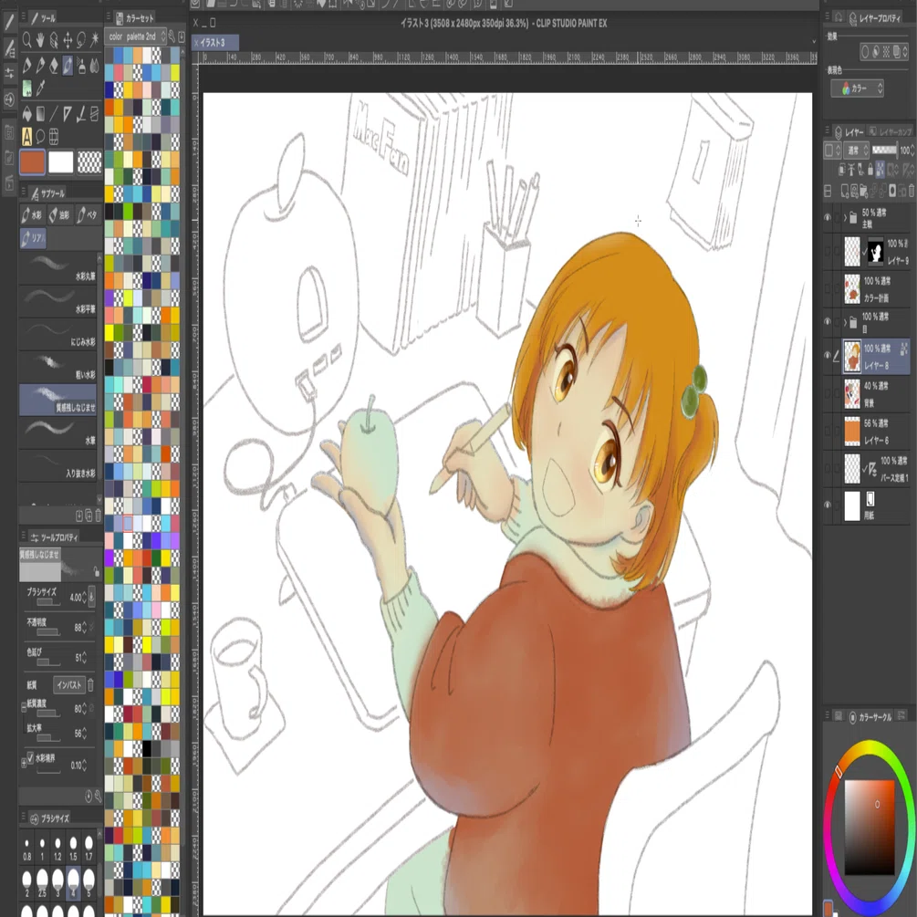 Mac Fan PortalでWacom Oneをレビューしたのでクリスタ方面の使い勝手