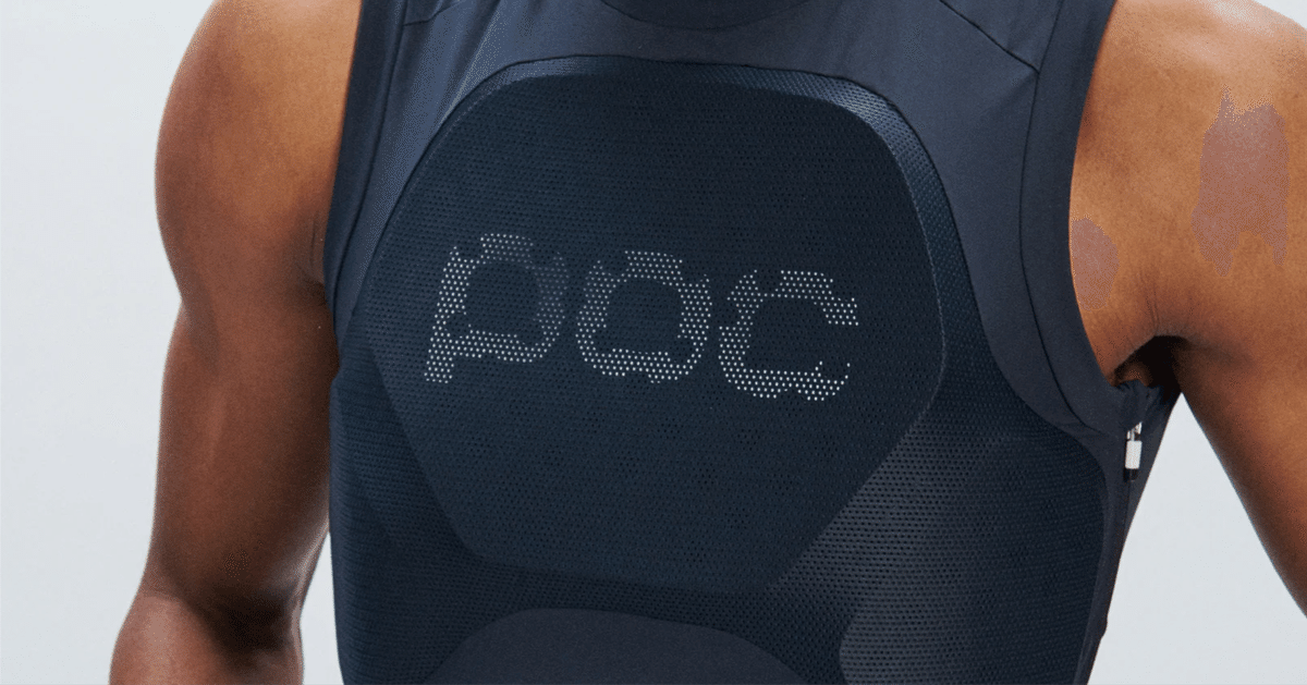 Oseus VPD Torso MTB Protection in Uranium Black | POC Global