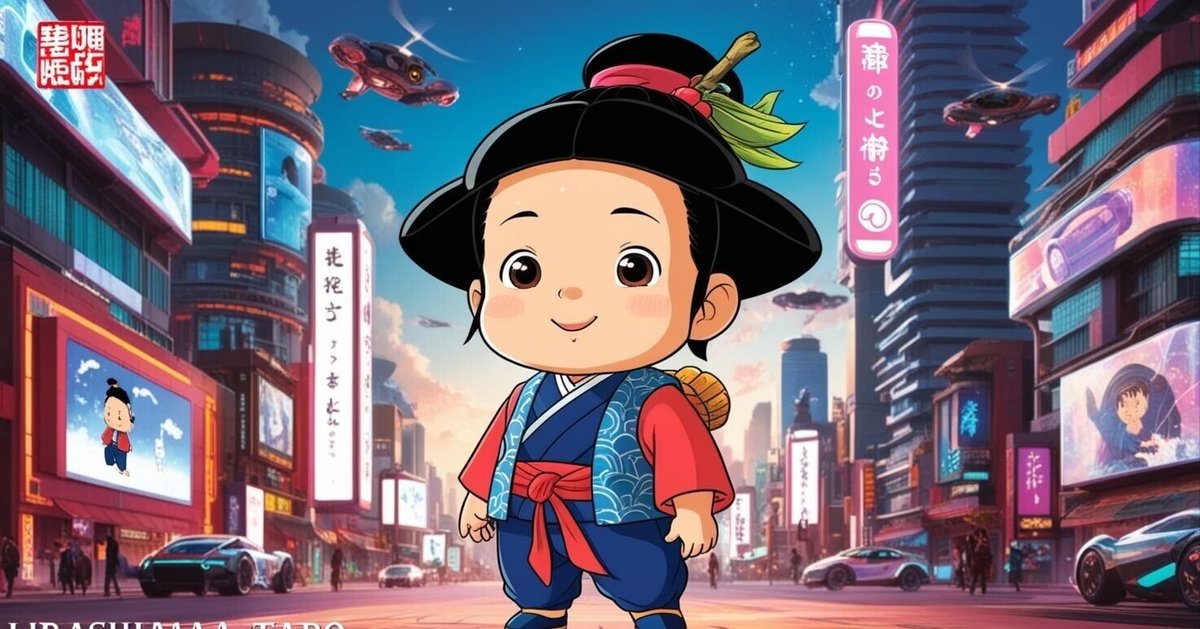 お待たせ! 浦島太郎 2025（AIが作ったおとぎ話）6/7｜経営の人（PRの人） 帽子