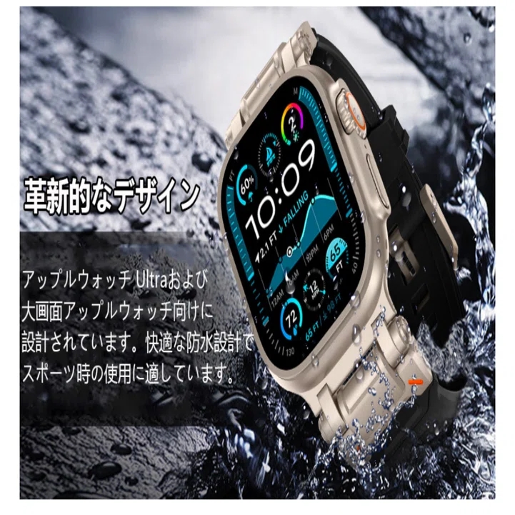 Apple Watch ultra2用にベルトを2本購入しました。医療メスにも使 