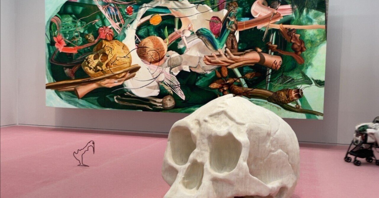 東京オペラシティ「今津景 タナ・アイル」、寄り道でカフェ「本の