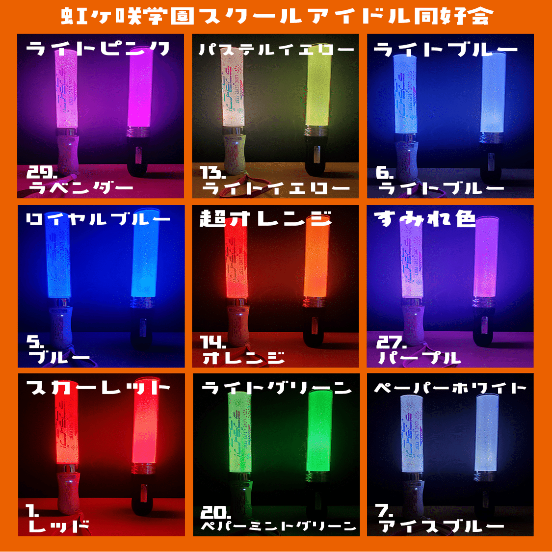 ラブライブレードとミックスペンラロイヤルの互換性をしらべてみた