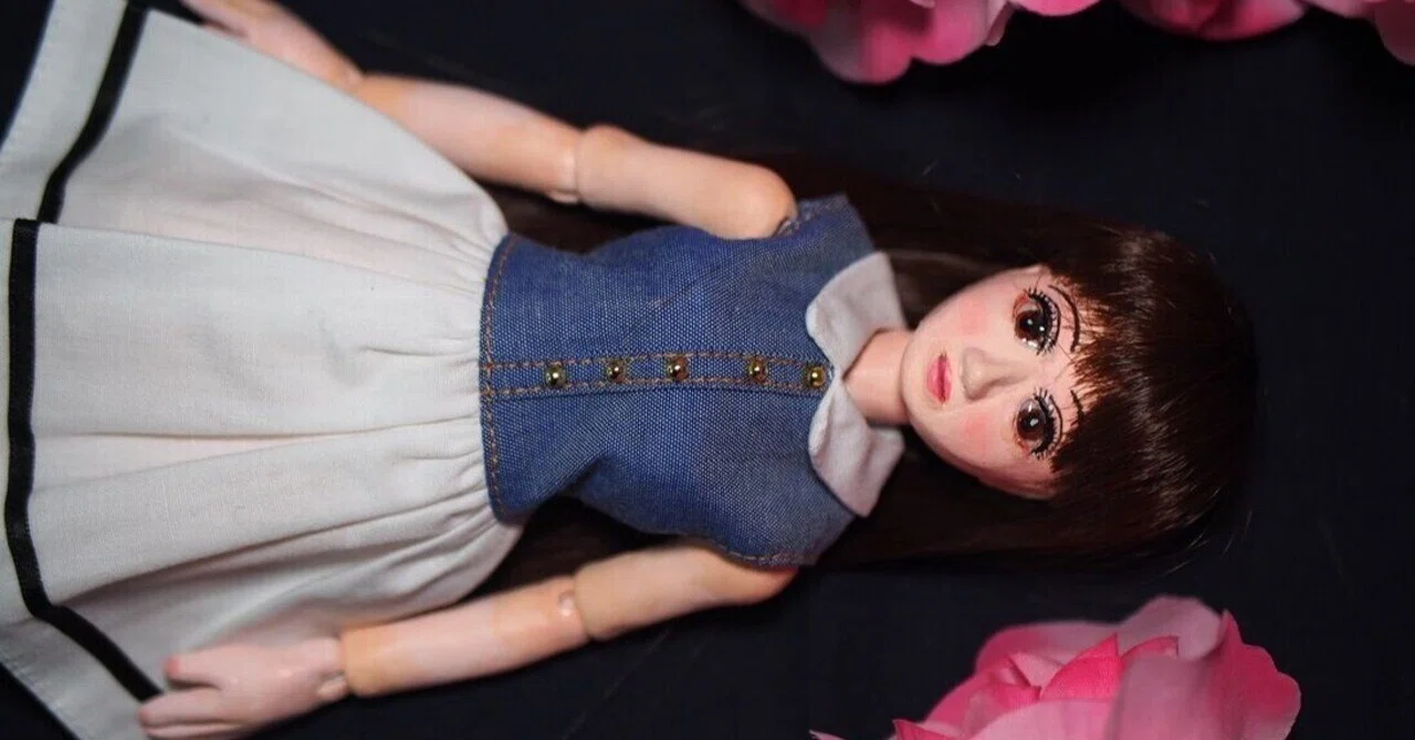球体関節人形です　　創作人形 初めて「球体関節人形」を作った話｜doll-modeler3