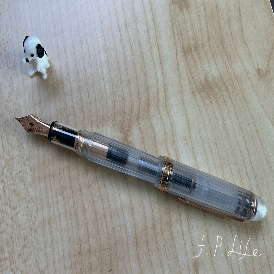 プラチナ万年筆　ニース ロゼ　細字 万年筆 センチュリー F プラチナ萬年筆 #3776 センチュリー ニース PNB-20000R [ロゼ] (万年筆