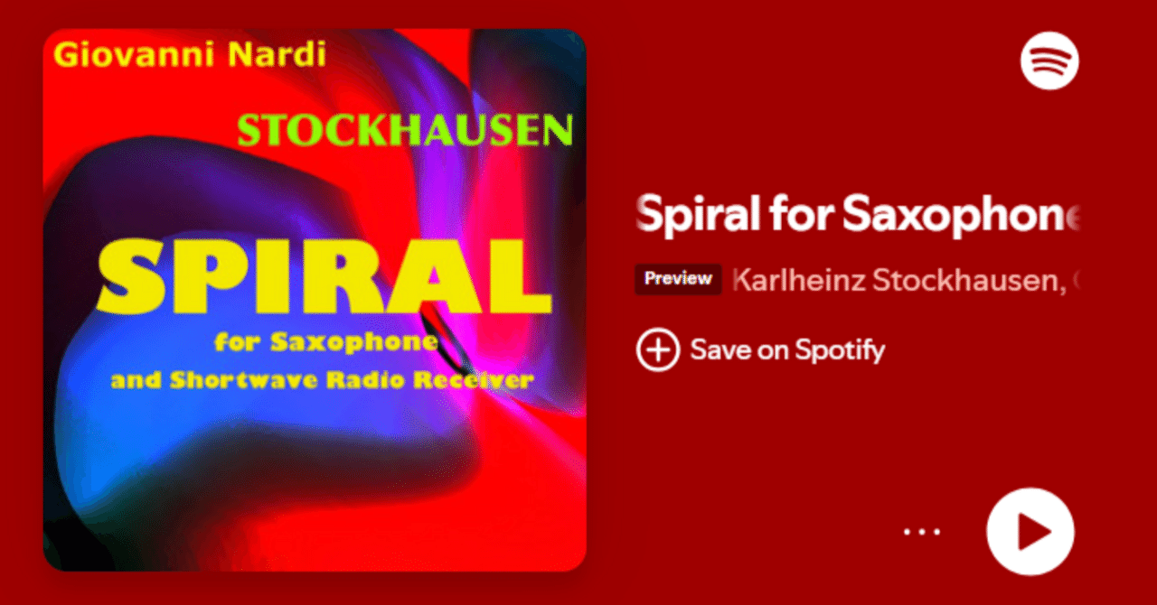 250118 サックスと短波ラジオのための螺旋 第5楽章｜3Q