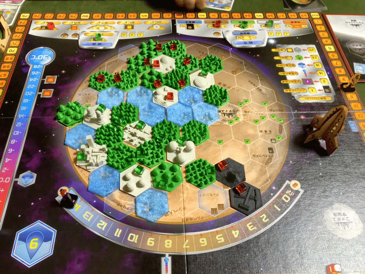 Terraforming Mars プレイ記録(1)&簡易レビュー｜SN DUCK