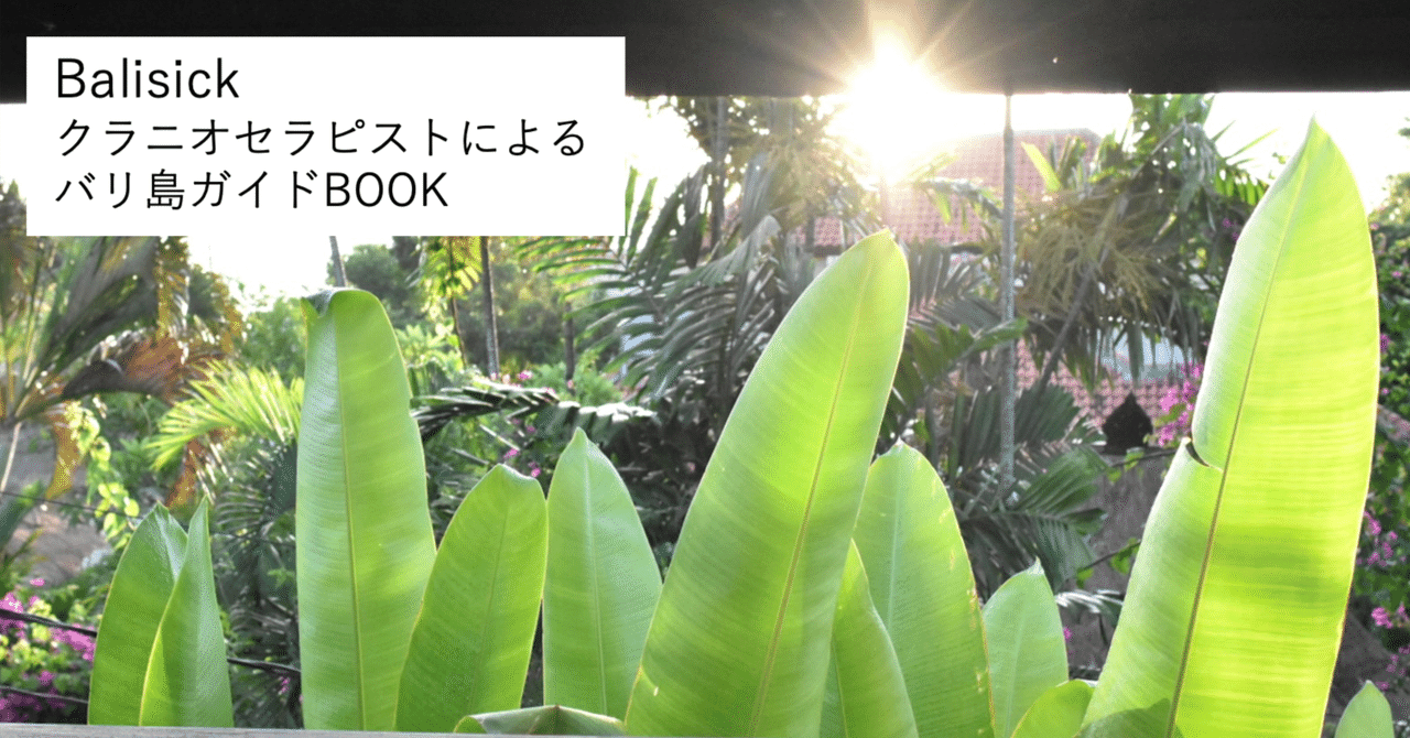 出会いは26年前。バリと私をつなぐもの。《Balisick_超私的バリ