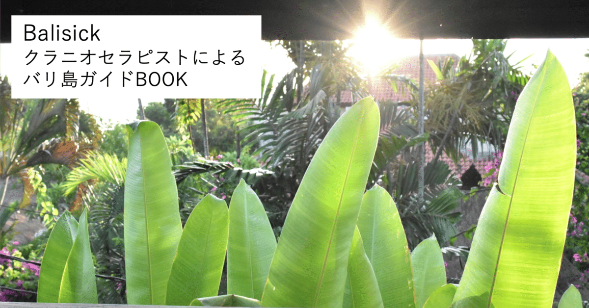 出会いは26年前。バリと私をつなぐもの。《Balisick_超私的バリ