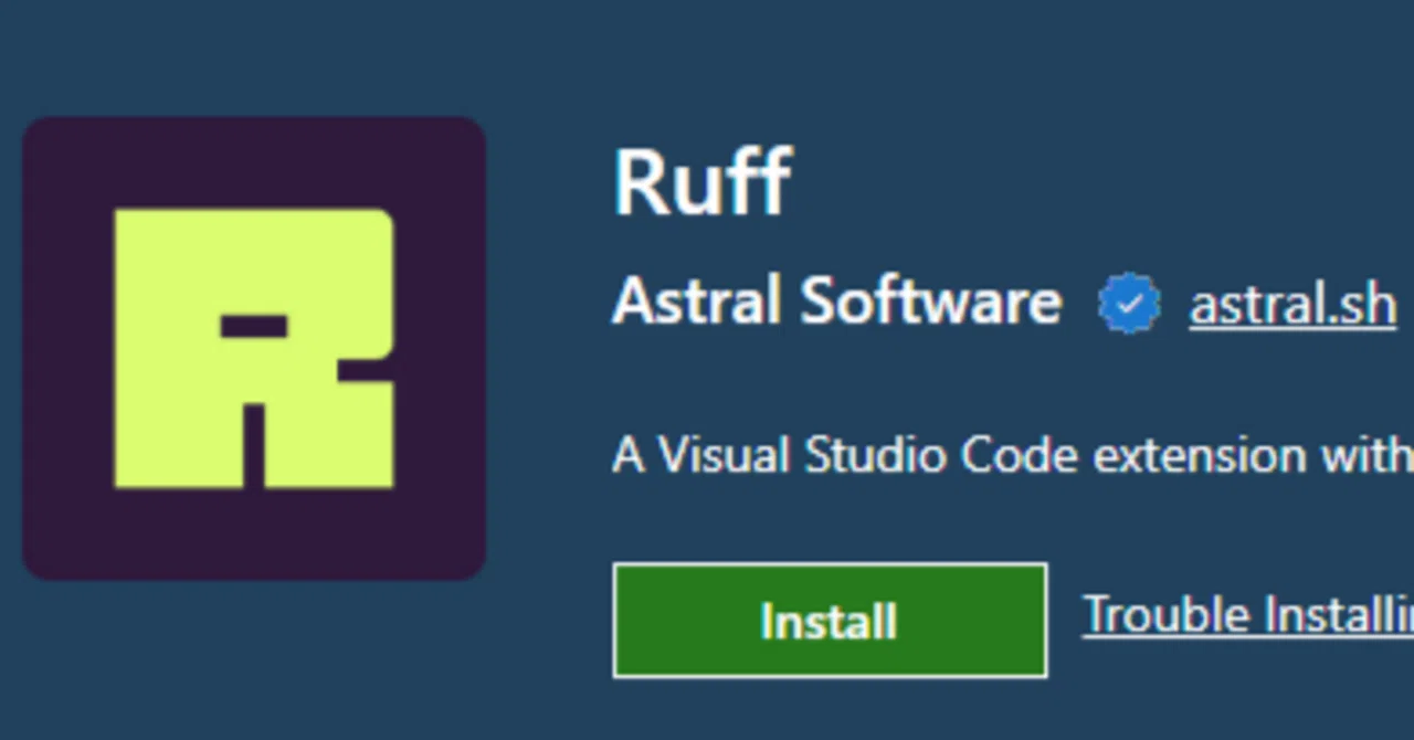 Python Ruff Vscode Icon VSCodeにPython用リンター/フォーマッターRuffを導入する|yunichee