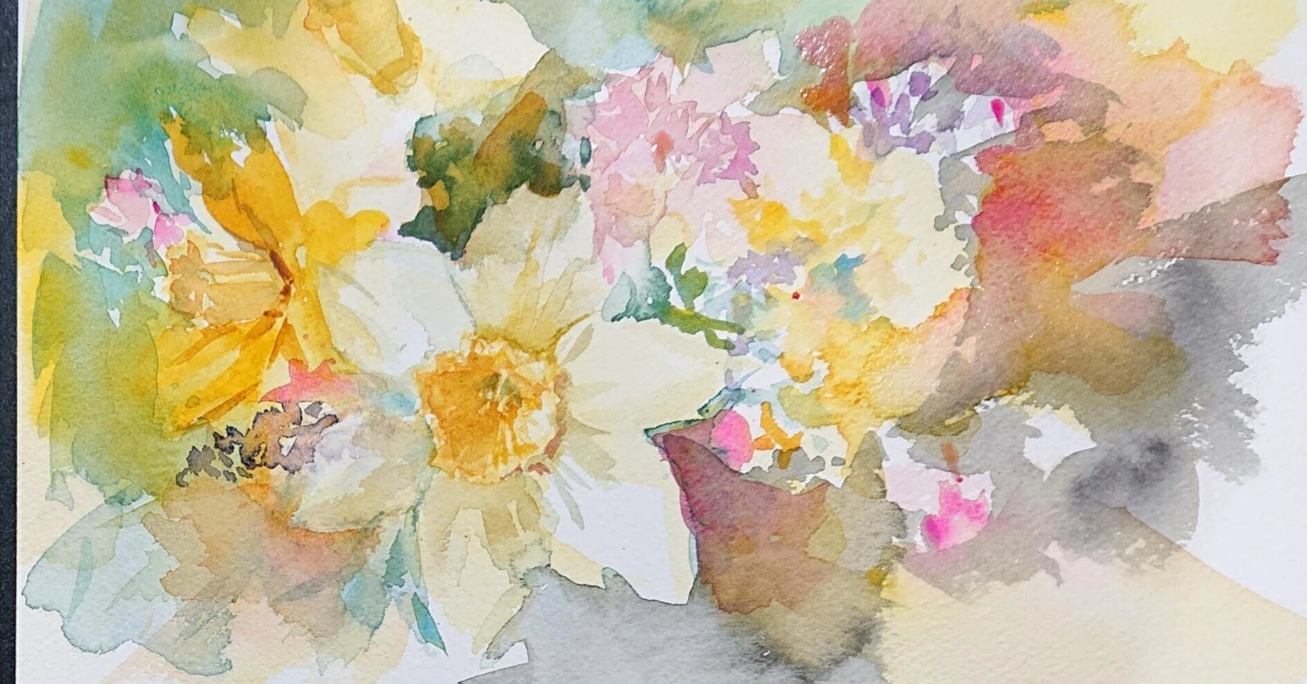 小さな水彩画 花など｜東裕子(HigashiYuko)のブログー朝露日誌ー
