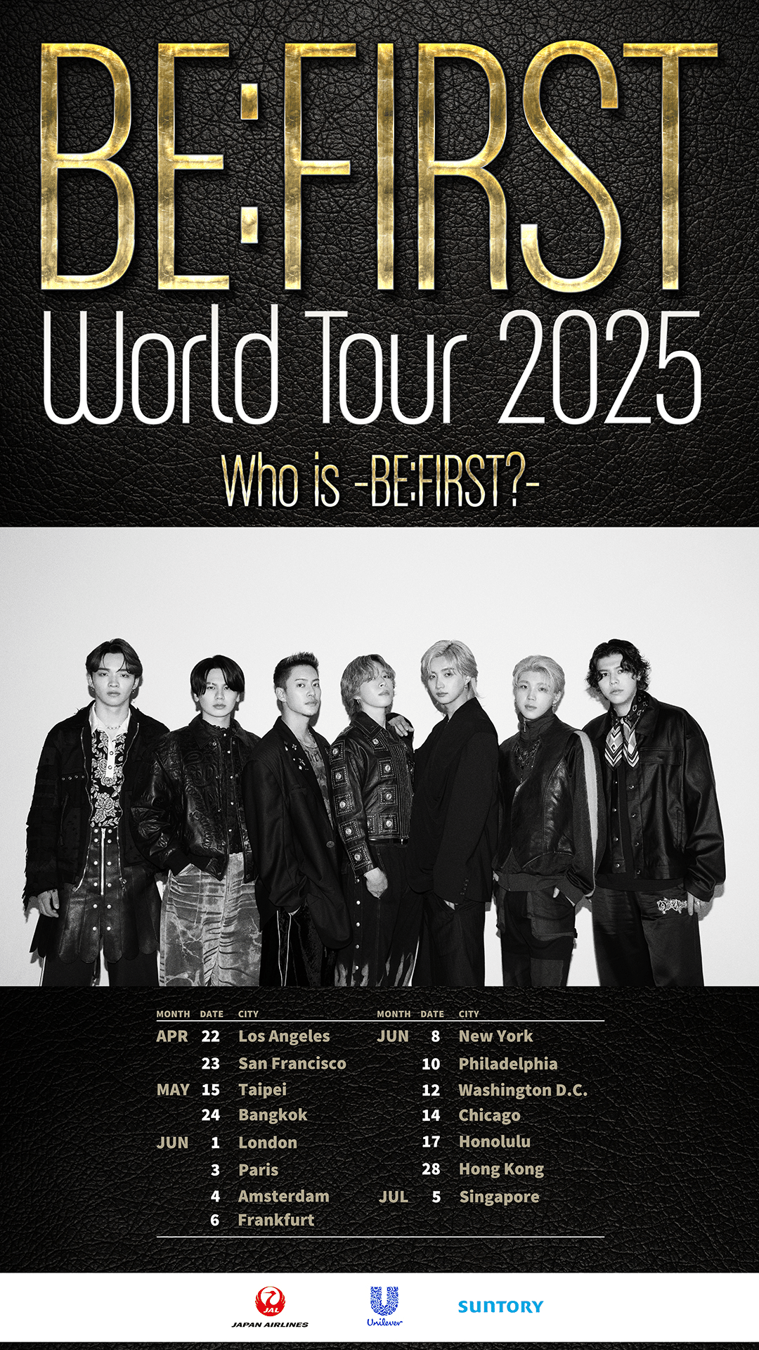 BE:FIRST World Tour 2025 バンコクグッズ