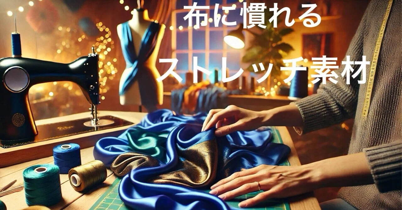 洋裁初心者 - 布に慣れる（ストレッチ素材：ジグザグ処理