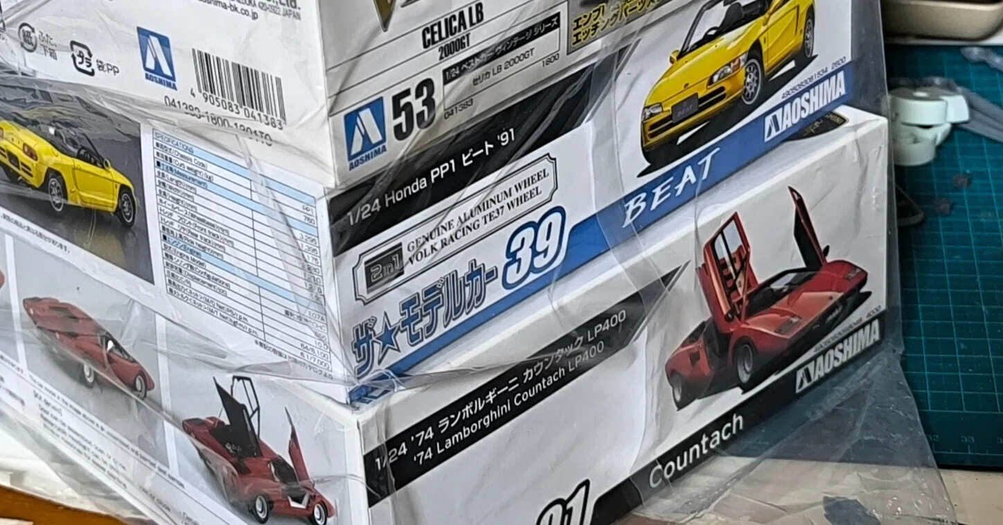 雑記】初カーモデルで初アオシマ？｜やきそば