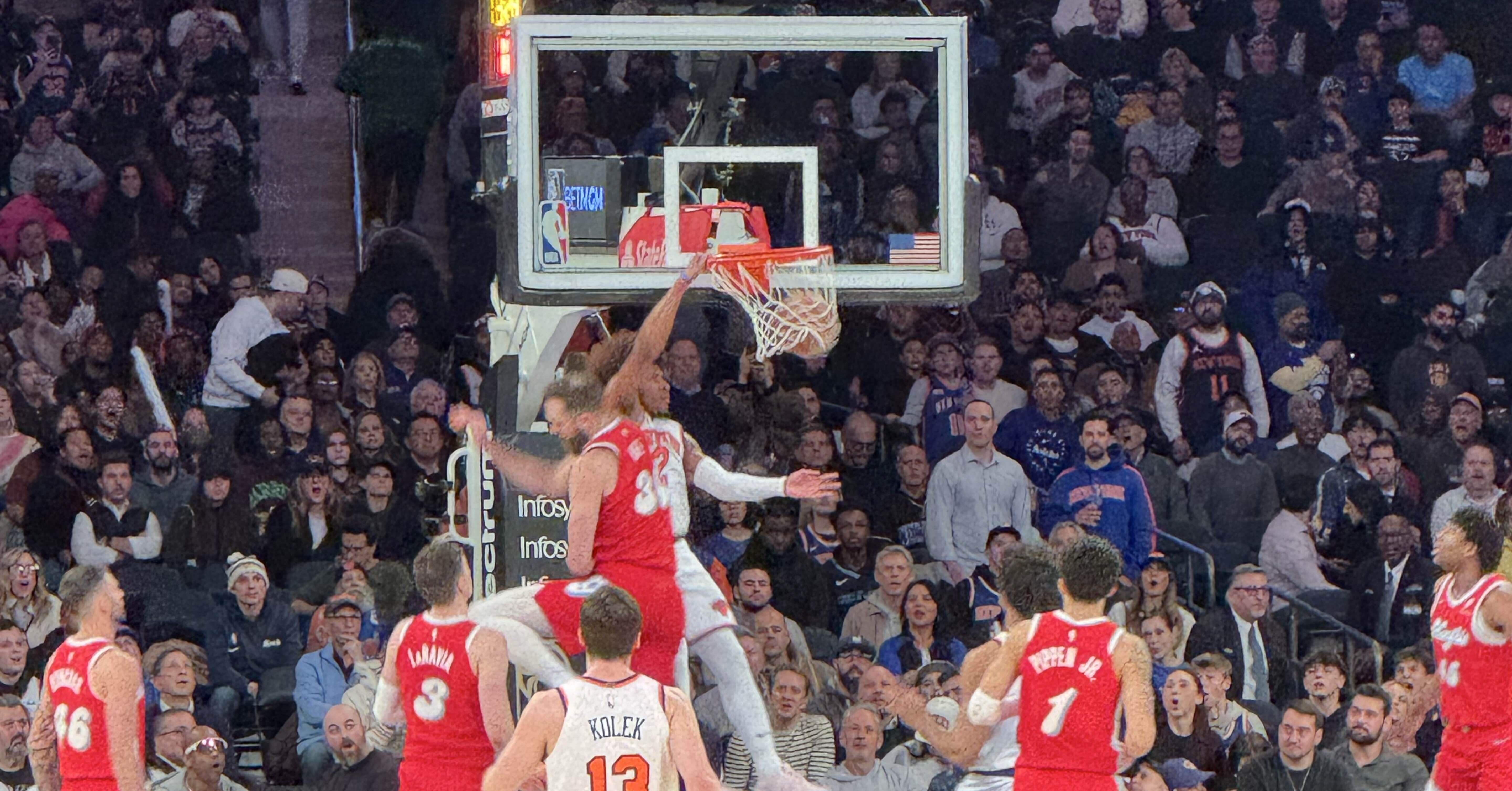 ニューヨークで毎日困ってます】初めてのNBAーマディソンスクエア