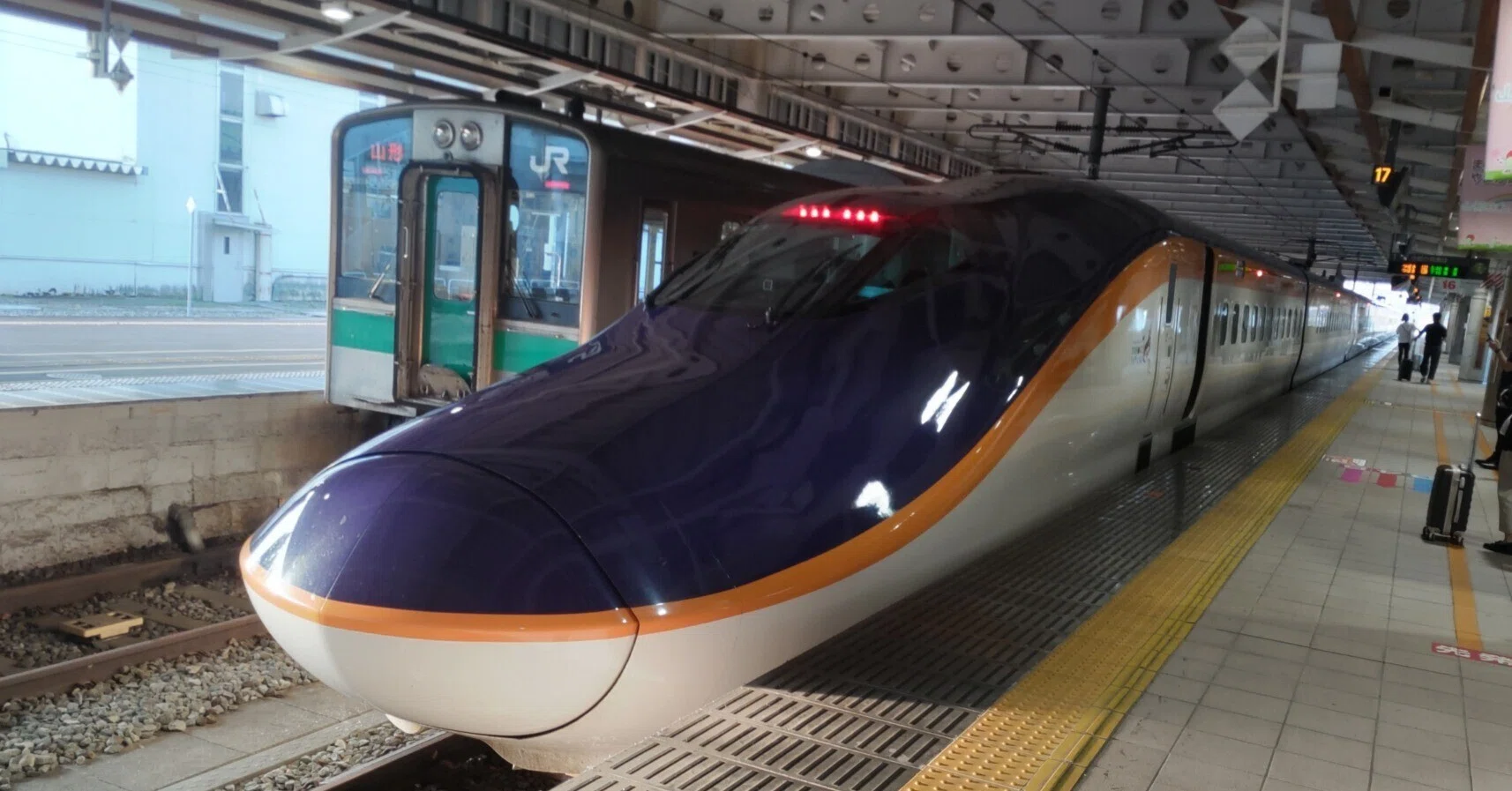 Q12.山形新幹線E8系に乗りたい】3.新庄始発つばさ122号でE8系初体験｜青条
