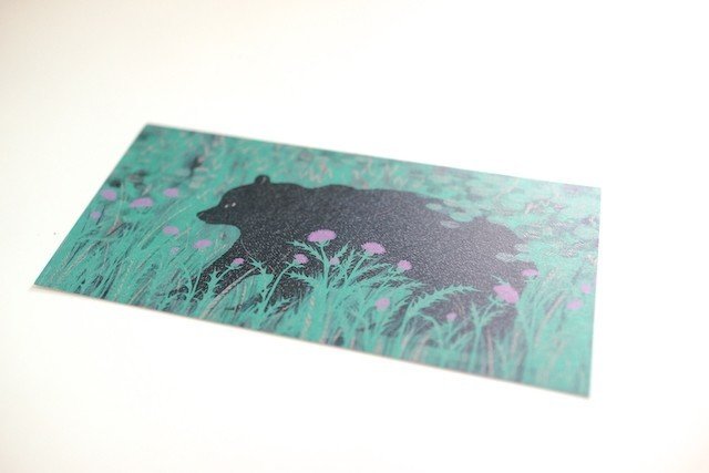 The Bear In The Forest 森のクマ 額装の雑誌 アンカードラー Note