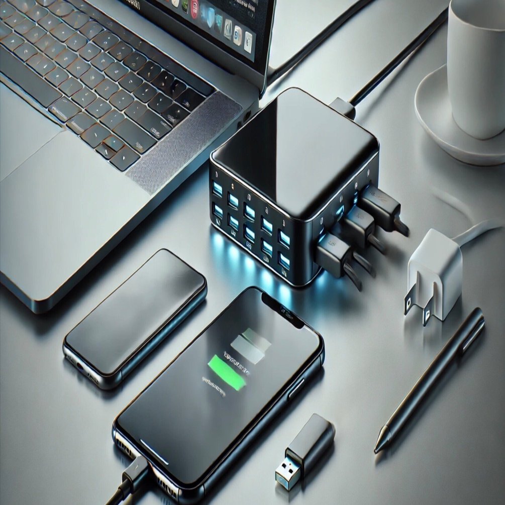 Anker Prime Charger (200W, 6 Ports, GaN) ─ MacBookも対応！デスク