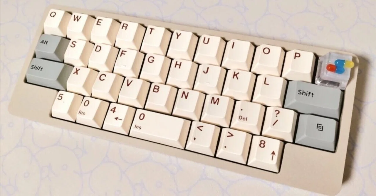 Niuniu keyboy GB34 自作キーボード ビルドログ？】#34｜五月雨