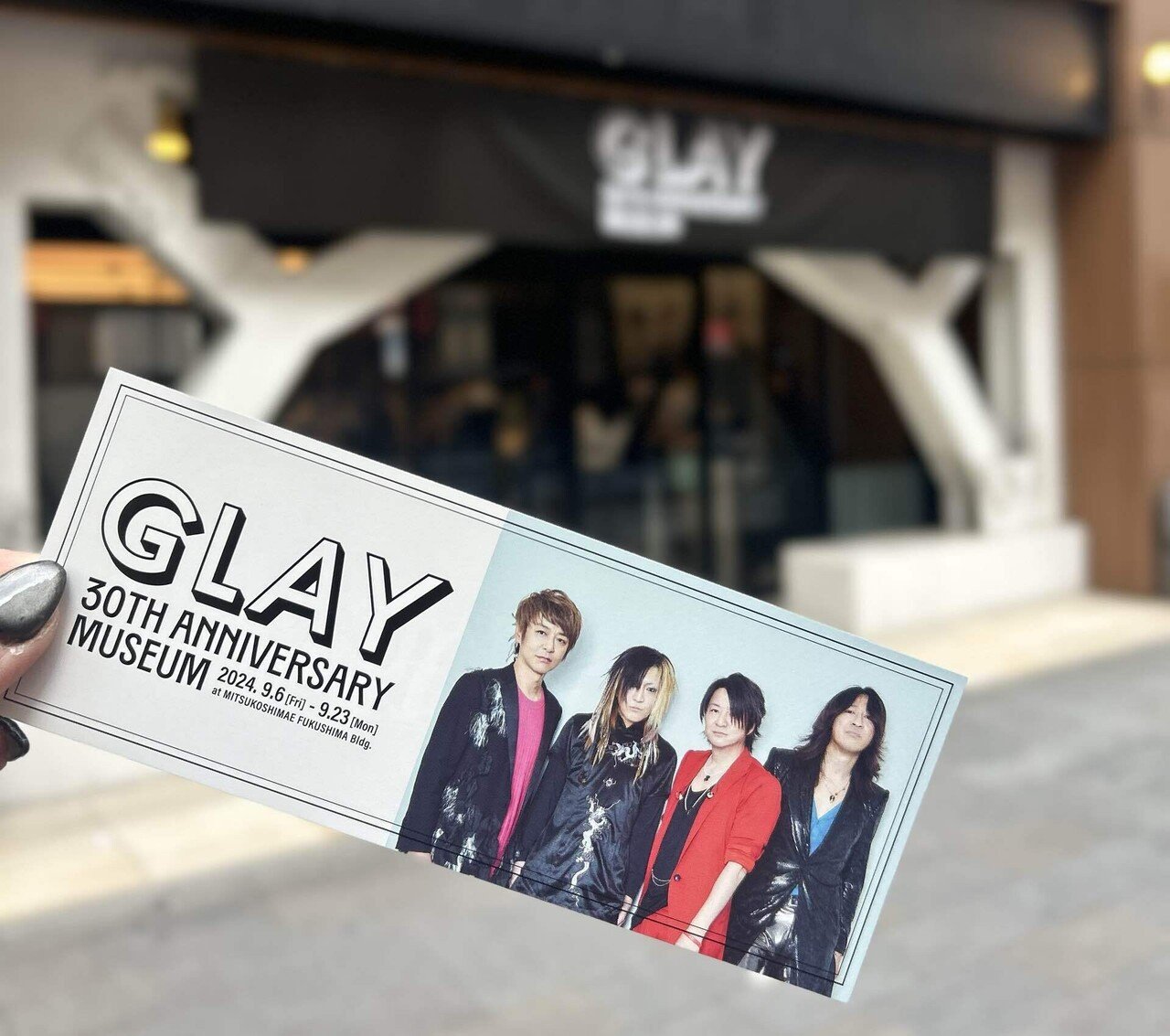 GLAY EXPO MUSEUM TERUトルソー GLAY EXPO MUSEUM TERU トルソー（続・昔GLAYのオタクだった私が