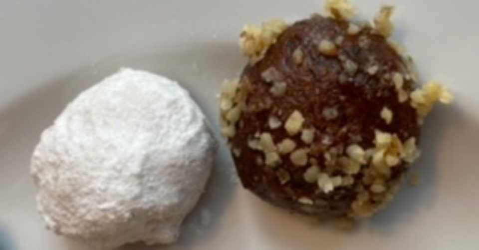 ギリシャのお菓子kourabiedes Rumi Note