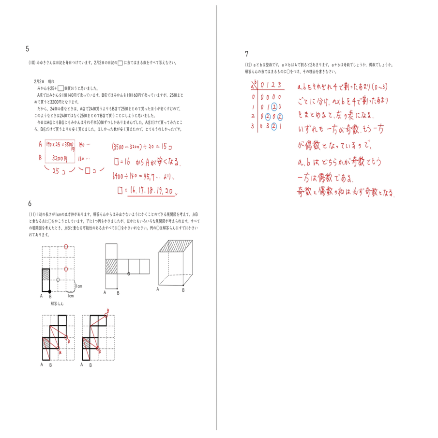 2025年 南山中女子部 算数｜うえたけ