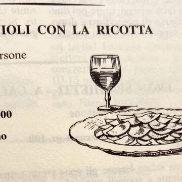 LE RICETTE REGIONALI ITALIANE｜note