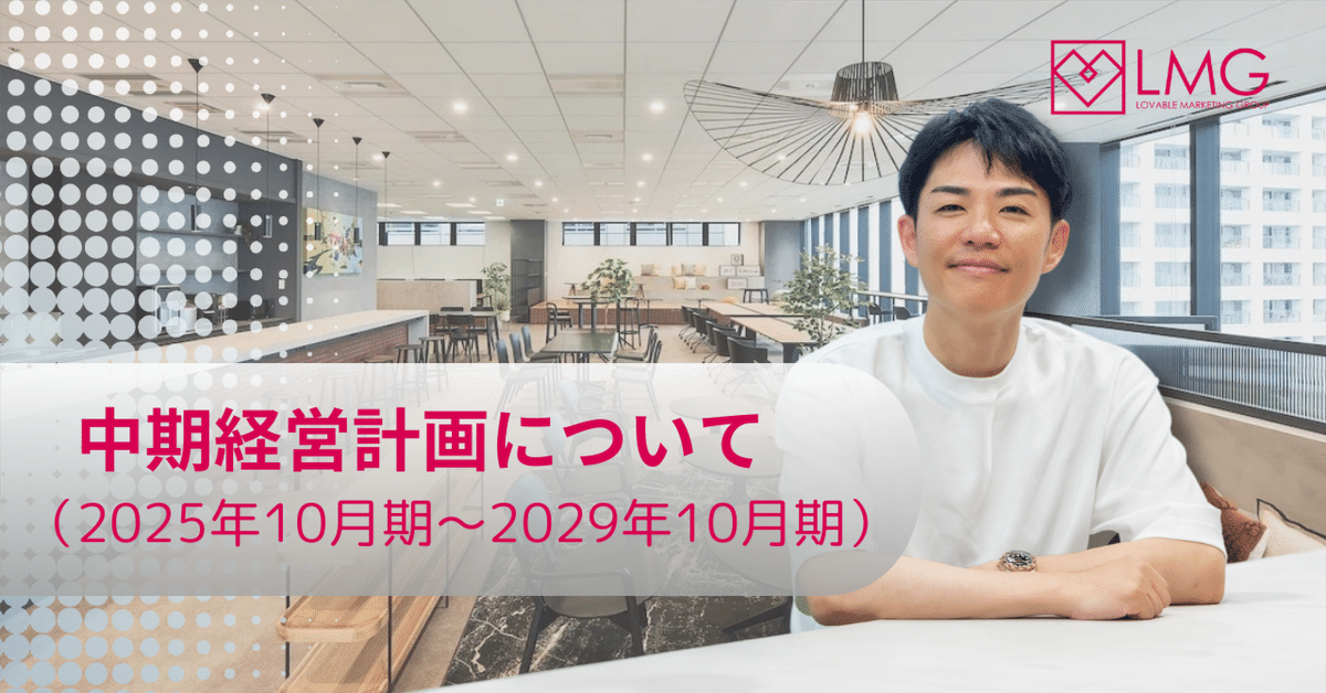 IRTV】中期経営計画（2025年10月期～2029年10月期）について
