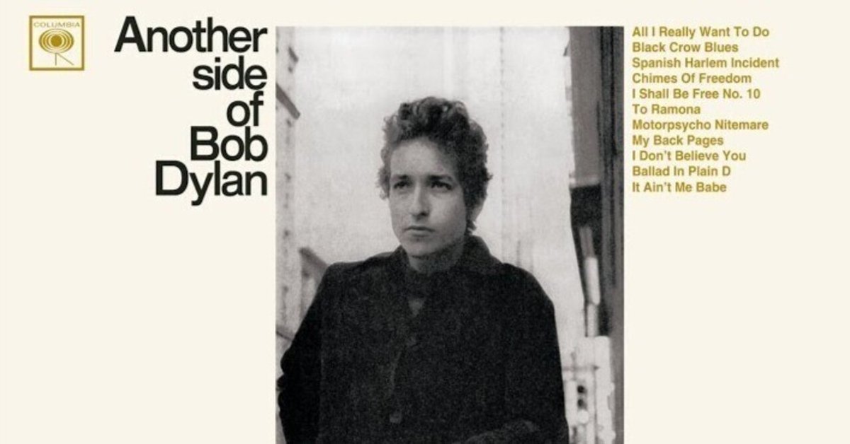 Bob Dylan - It Ain't Me Babe｜momo