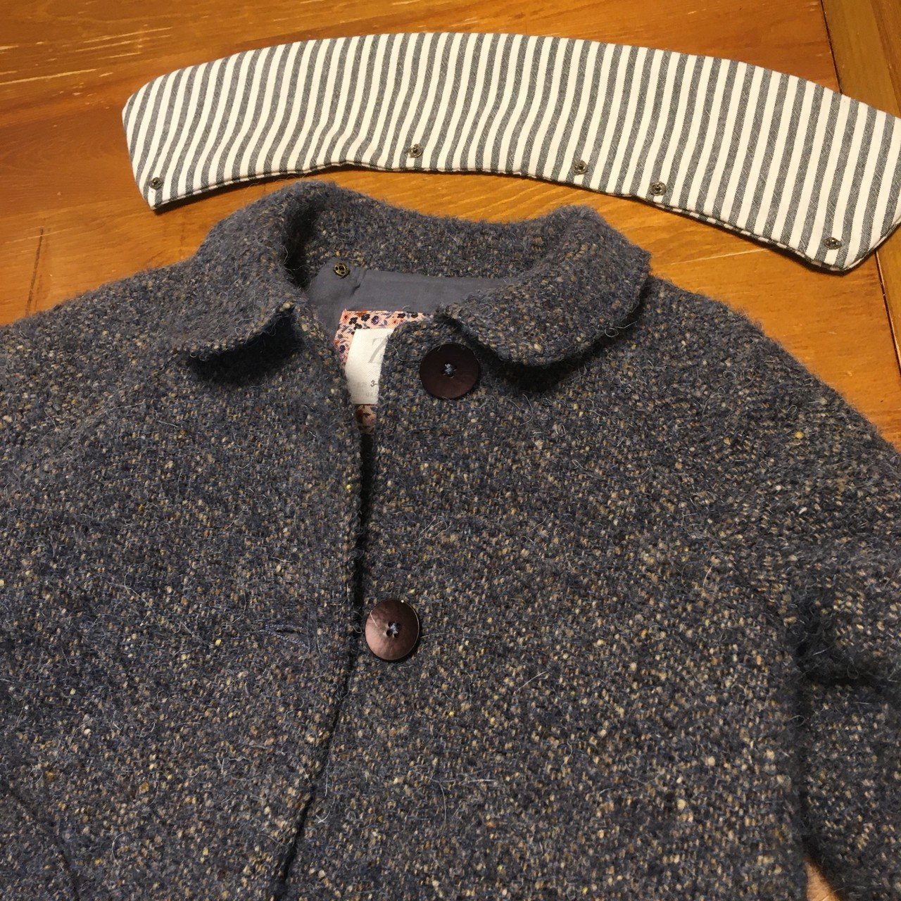 ウールコート チクチク対策 Sewing Voice 中村カナコ Note ウールコート チクチク対策 Sewing Voice 中村カナコ Note