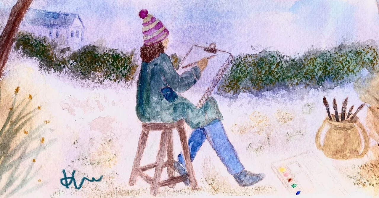 失敗した絵、どうする？リメイク、再活用してみた｜くろり｜お絵描き養生