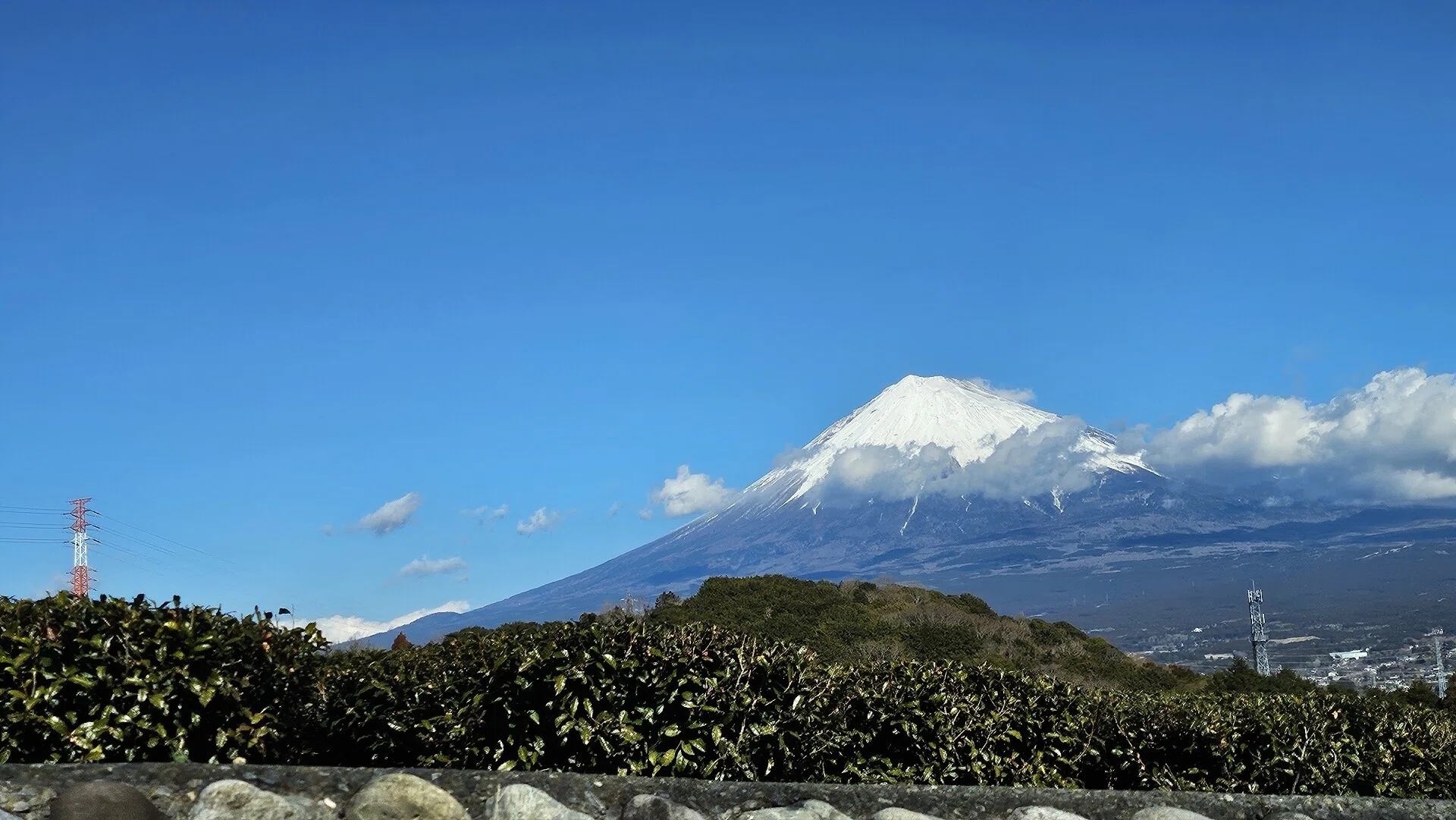 南西・西側から見た富士山｜2025年1月｜りい ~ first-penlife ~