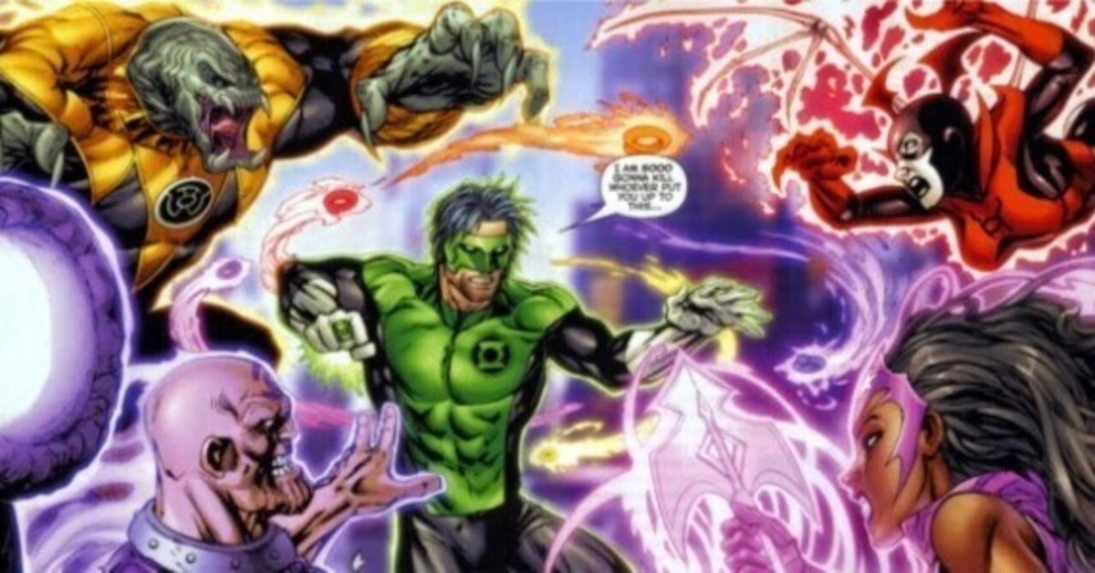 グリーンランタンだけじゃない！DCコミックスの9つのカラー
