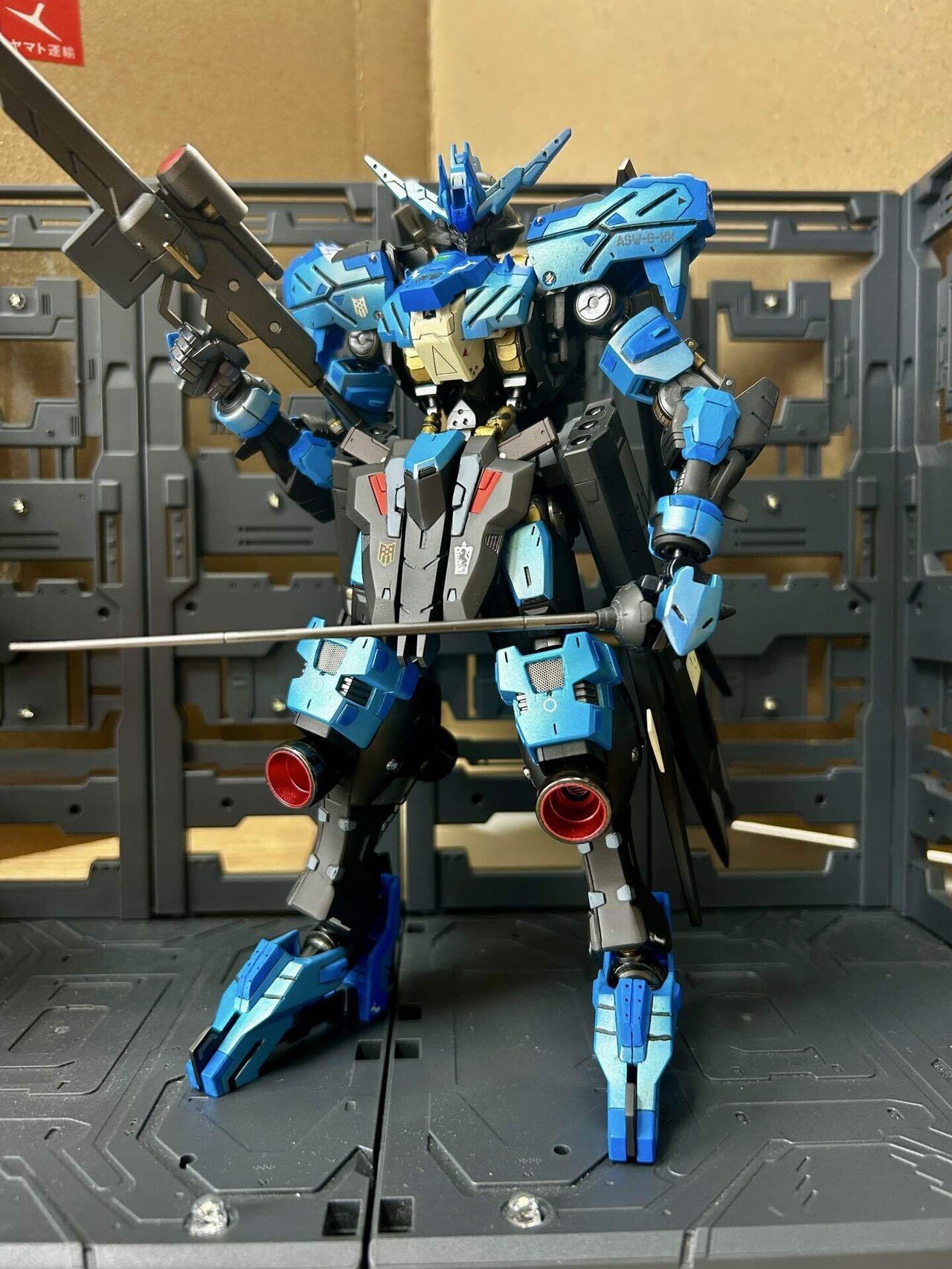 制作記）Full Mechanics ガンダムヴィダール〜完成編〜｜スノ